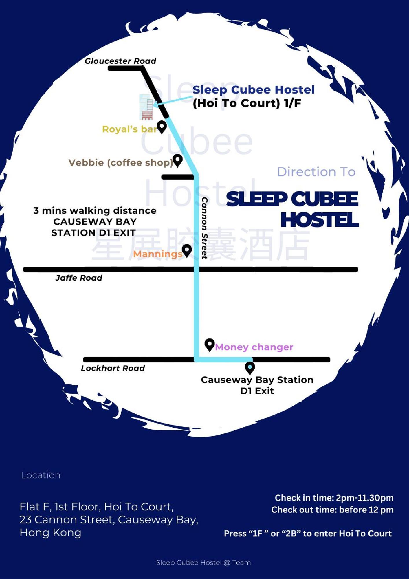 Sleep Cubee Hostel Hong Kong Exterior foto